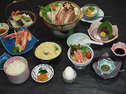 かに鍋会席