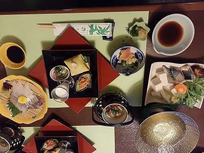春の会席料理